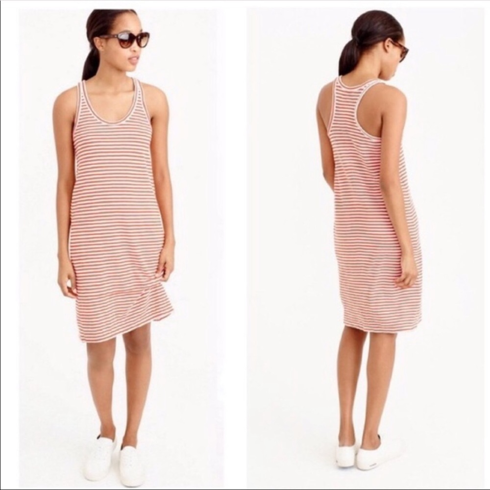 COPY - J. Crew striped tank dress